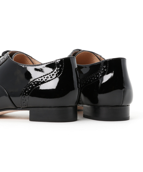DOUBLE STANDARD CLOTHING(ダブルスタンダードクロージング)の「エナメルレースアップシューズ (With12月号掲載) (HERS1月号掲載)(GINGER9号掲載)(その他シューズ・レディース・ブラック・37.5/36.5/35.5)」の8枚目の写真
