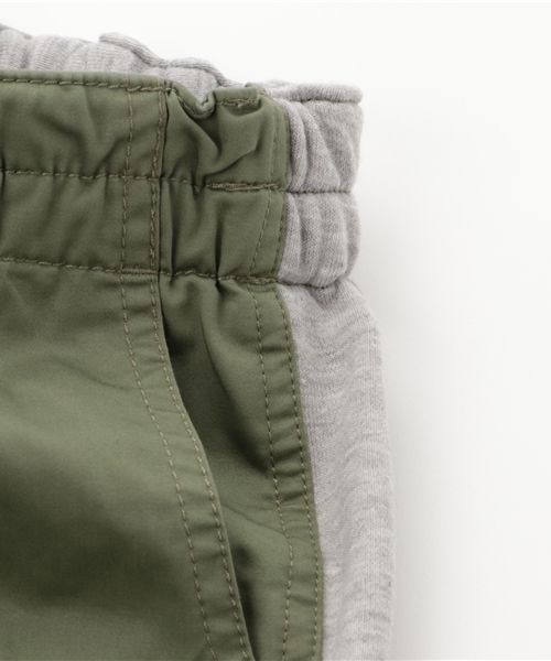 RODEO CROWNS WIDE BOWL（ロデオクラウンズワイドボウル）の「キッズ ライト プロポーション コンビパンツ（その他パンツ・キッズ・ブラウン/ベージュ/カーキ/ブラック・MEDIUM/SMALL/LARGE/X-SMALL）」の7枚目の写真