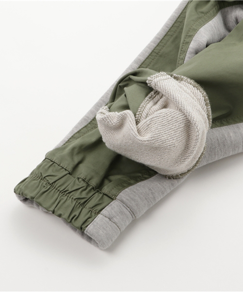 RODEO CROWNS WIDE BOWL（ロデオクラウンズワイドボウル）の「キッズ ライト プロポーション コンビパンツ（その他パンツ・キッズ・ブラウン/ベージュ/カーキ/ブラック・MEDIUM/SMALL/LARGE/X-SMALL）」の10枚目の写真