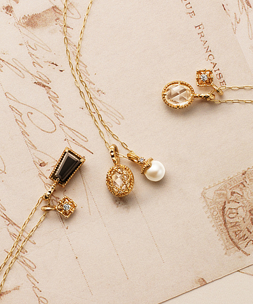 NOJESS（ノジェス）の「K10ネックレスチャームセット（ネックレス・レディース・ゴールド系その他・FREE）」の2枚目の写真