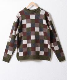 coen | クレイジーネップクルーネックニット(ニット/セーター)