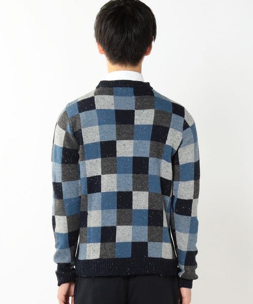 coen(コーエン)の「クレイジーネップクルーネックニット(ニット/セーター・メンズ・ケリー/コバルトブルー・LARGE/SMALL/X-LARGE/MEDIUM)」の7枚目の写真