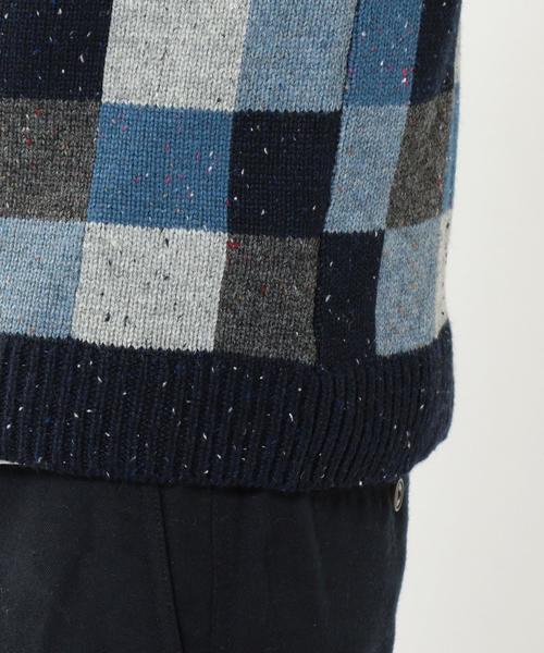 coen(コーエン)の「クレイジーネップクルーネックニット(ニット/セーター・メンズ・ケリー/コバルトブルー・LARGE/SMALL/X-LARGE/MEDIUM)」の12枚目の写真