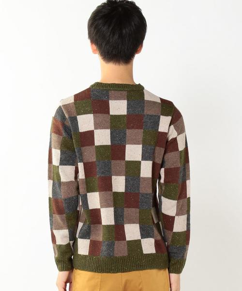 coen(コーエン)の「クレイジーネップクルーネックニット(ニット/セーター・メンズ・ケリー/コバルトブルー・LARGE/SMALL/X-LARGE/MEDIUM)」の10枚目の写真