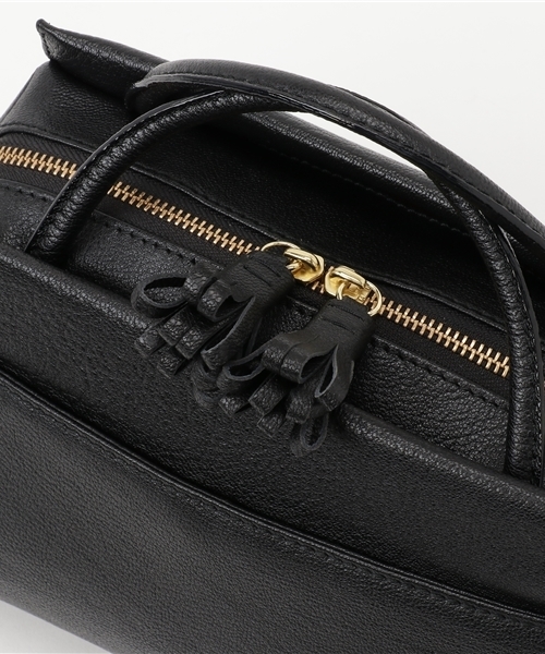 PotioR（ポティオール）の「PotioR(ポティオール）SANDRA SMALL（ショルダーバッグ・レディース・キャメル/ブラック/レッド・FREE）」の5枚目の写真