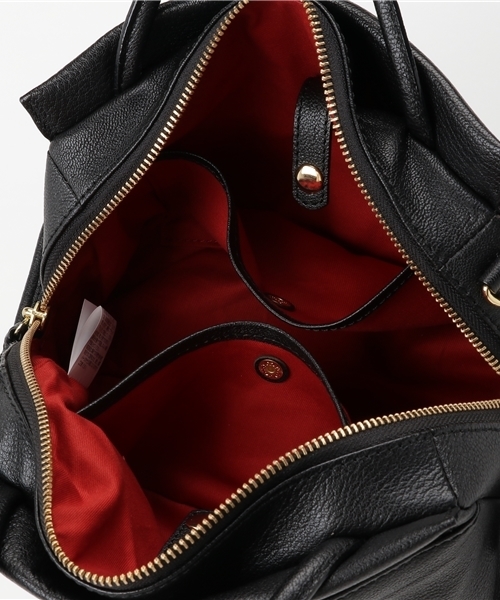 PotioR（ポティオール）の「PotioR(ポティオール）SANDRA SMALL（ショルダーバッグ・レディース・キャメル/ブラック/レッド・FREE）」の7枚目の写真