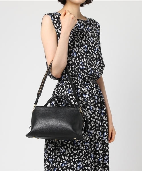 PotioR（ポティオール）の「PotioR(ポティオール）SANDRA SMALL（ショルダーバッグ・レディース・キャメル/ブラック/レッド・FREE）」の10枚目の写真