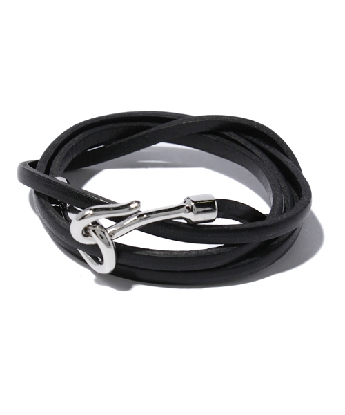 WEGO（ウィゴー）の「フックLEブレス（ブレスレット・メンズ・ブラウン/キャメル/ブラック・FREE）」の2枚目の写真