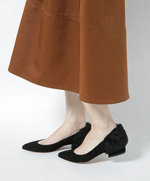 FABIO RUSCONI | FABIO RUSCONI/別注ヒップファーローヒールパンプス(パンプス)