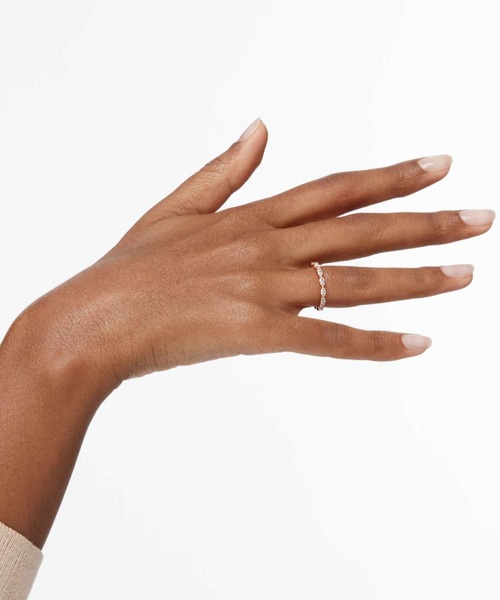 【ほぼ新品未使用】Matrix Vittore リング ➕ お手入れ用クロス 公式】【スワロフスキー】Matrix Vittore リング, マーキスカット