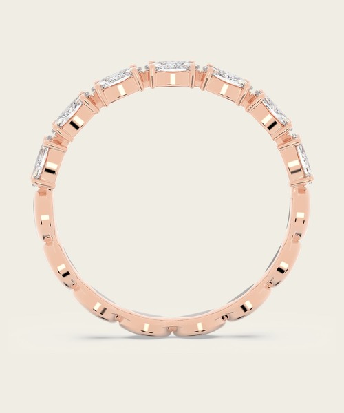 SWAROVSKI（スワロフスキー）の「【公式】【スワロフスキー】Matrix Vittore リング, マーキスカット, ホワイト, ローズゴールドトーン・プレーティング（リング・レディース・ピンクゴールド・50）」の3枚目の写真