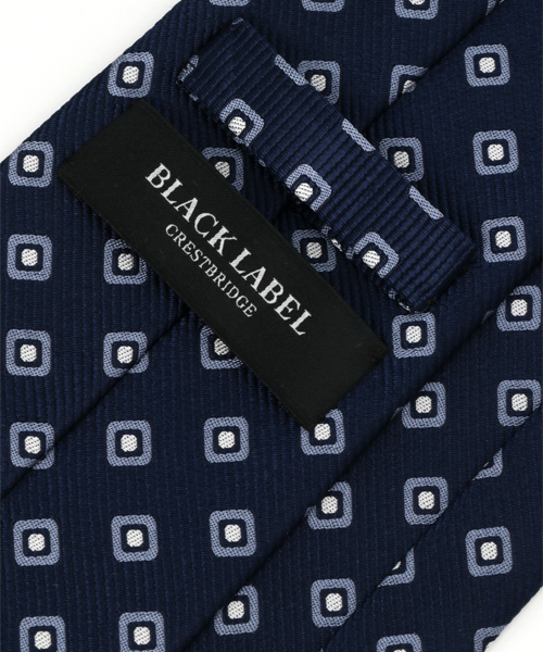 BLACK LABEL CRESTBRIDGE（ブラックレーベル・クレストブリッジ）の「ワンポイントジオメトリック　タイ（ネクタイ・メンズ・ブルー/ネイビー/ブラウン・X）」の5枚目の写真