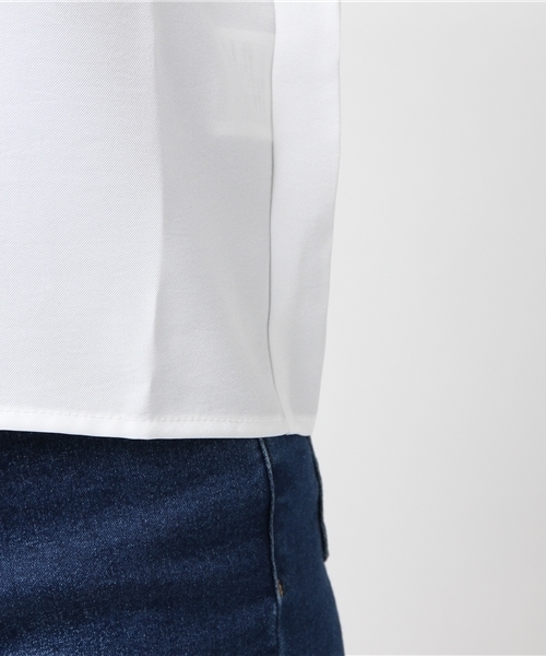 KOBE LETTUCE（コウベレタス）の「ボリュームフリル袖Vネックブラウス/レディーストップス/フレアスリーブ[C2791]神戸レタス（シャツ/ブラウス・レディース・チェリーピンク/グリーン/スモークピンク/ボルドー/ブラック/オフホワイト/サックスブルー/キャメル/ベージュ/ブルー系その他/イエロー系その他/チェック/ブラック系その他・FREE）」の19枚目の写真