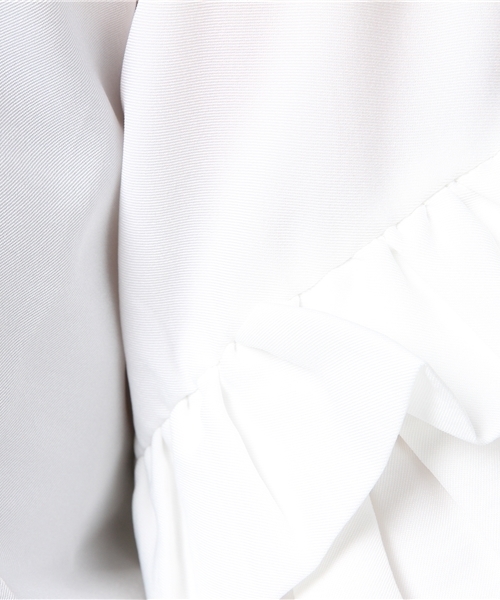 KOBE LETTUCE（コウベレタス）の「ボリュームフリル袖Vネックブラウス/レディーストップス/フレアスリーブ[C2791]神戸レタス（シャツ/ブラウス・レディース・チェリーピンク/グリーン/スモークピンク/ボルドー/ブラック/オフホワイト/サックスブルー/キャメル/ベージュ/ブルー系その他/イエロー系その他/チェック/ブラック系その他・FREE）」の20枚目の写真