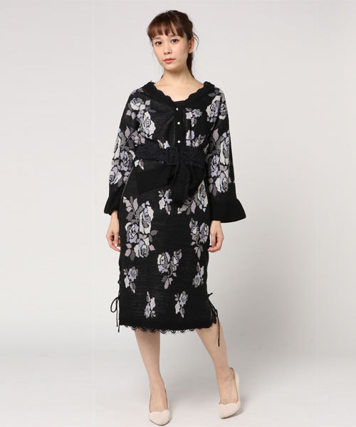 アクシーズファム　ワンピーストップスセット 楽天市場】【SALE／40%OFF】axes femme kids W編み上げニット