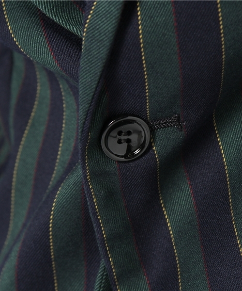 VERSACE 新品レジメンタルストライプ ジャケット スクールジャケット 46 WEGO（ウィゴー）の「レジメンタルストライプ2ボタンジャケット