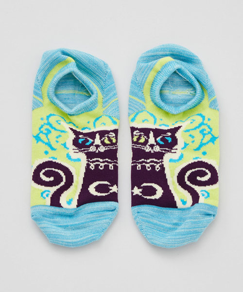 チャイハネ(チャイハネ)の「【チャイハネ】キャラくるぶし丈ソックス23~25cm(ソックス/靴下・レディース・その他1/その他2/その他3/その他4/その他5・FREE)」の1枚目の写真