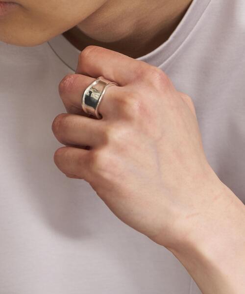 BEAUTY&YOUTH UNITED ARROWS（ビューティーアンドユースユナイテッドアローズ）の「BY シルバー チャビー リング ¨（リング・メンズ・その他1/その他2/その他3/その他4/その他6/その他5・19/11/15 /9/21）」の12枚目の写真