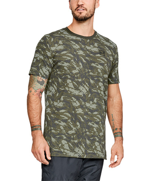 UNDER ARMOUR(アンダーアーマー)の「メンズ ライフスタイル半袖Tシャツ / スポーツスタイルショートスリーブ(Tシャツ/カットソー・メンズ・ブラック/モスグリーン/ホワイト/ブルー・XXL/L/XL/M/S)」の1枚目の写真