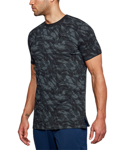 UNDER ARMOUR(アンダーアーマー)の「メンズ ライフスタイル半袖Tシャツ / スポーツスタイルショートスリーブ(Tシャツ/カットソー・メンズ・ブラック/モスグリーン/ホワイト/ブルー・XXL/L/XL/M/S)」の3枚目の写真