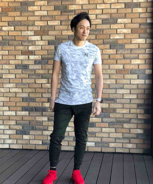 UNDER ARMOUR(アンダーアーマー)の「メンズ ライフスタイル半袖Tシャツ / スポーツスタイルショートスリーブ(Tシャツ/カットソー・メンズ・ブラック/モスグリーン/ホワイト/ブルー・XXL/L/XL/M/S)」の9枚目の写真