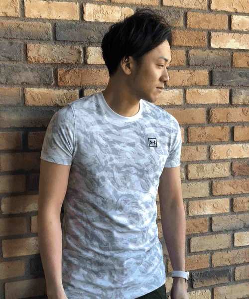 UNDER ARMOUR(アンダーアーマー)の「メンズ ライフスタイル半袖Tシャツ / スポーツスタイルショートスリーブ(Tシャツ/カットソー・メンズ・ブラック/モスグリーン/ホワイト/ブルー・XXL/L/XL/M/S)」の18枚目の写真