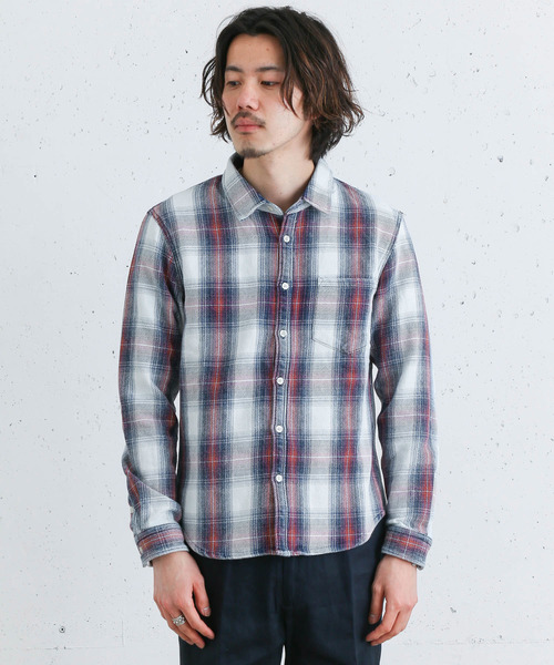 URBAN RESEARCH Sonny Label（アーバンリサーチサニーレーベル）の「インディゴチェックシャツ（シャツ/ブラウス・メンズ・その他1/その他2・LARGE/MEDIUM）」の5枚目の写真