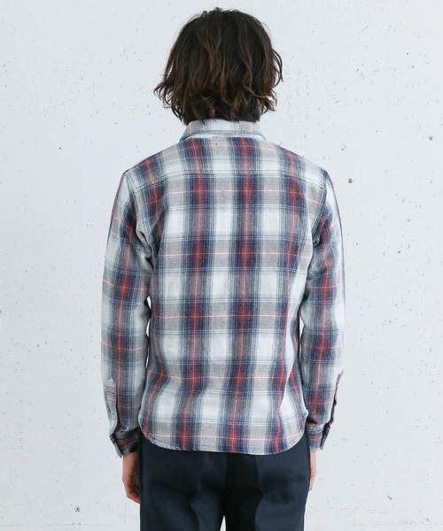 URBAN RESEARCH Sonny Label（アーバンリサーチサニーレーベル）の「インディゴチェックシャツ（シャツ/ブラウス・メンズ・その他1/その他2・LARGE/MEDIUM）」の7枚目の写真
