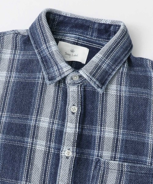 URBAN RESEARCH Sonny Label（アーバンリサーチサニーレーベル）の「インディゴチェックシャツ（シャツ/ブラウス・メンズ・その他1/その他2・LARGE/MEDIUM）」の10枚目の写真