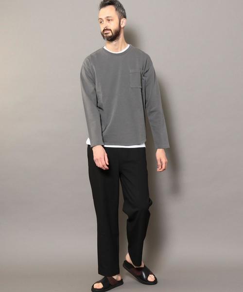 BEAUTY&YOUTH UNITED ARROWS(ビューティーアンドユースユナイテッドアローズ)の「BY TR ヘリンボーン 1P トラウザーズ パンツ(その他パンツ・メンズ・ブラック/グレー・MEDIUM/X-LARGE/LARGE/SMALL)」の7枚目の写真