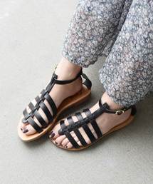 Khaju | 【WEB限定】MEANDROS:ストラップサンダル(サンダル)