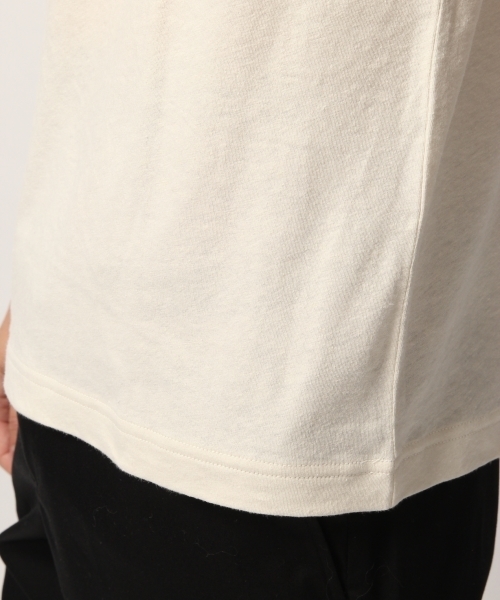 GLOBAL WORK(グローバルワーク)の「リネンコンVネックTEE/791021(Tシャツ/カットソー・メンズ・ブルー/ネイビー/イエロー/チャコールグレー/ホワイト/カーキ・MEDIUM/X-LARGE/SMALL/LARGE)」の20枚目の写真