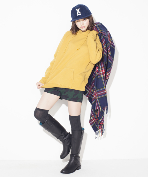 X-girl（エックスガール）の「ANNIE（ブーツ・レディース・ブラック/ベージュ・23cm/23.5cm/24cm/24.5cm）」の5枚目の写真