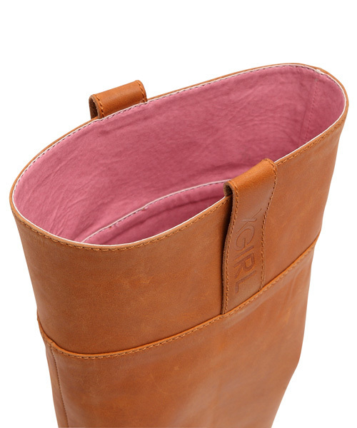 X-girl（エックスガール）の「ANNIE（ブーツ・レディース・ブラック/ベージュ・23cm/23.5cm/24cm/24.5cm）」の10枚目の写真