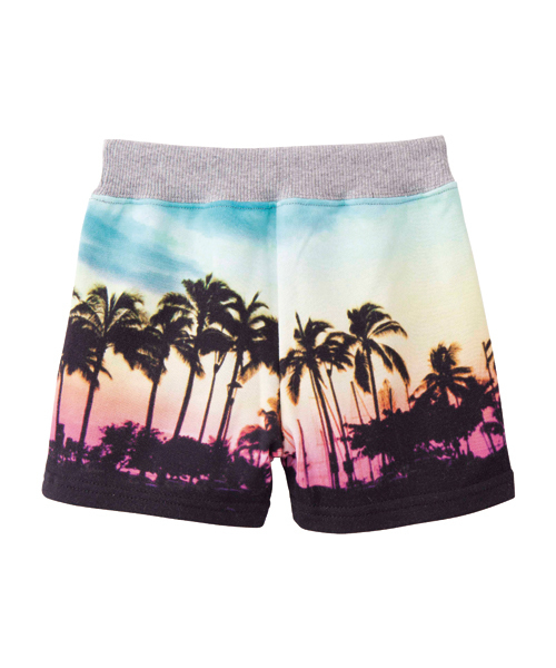 X-girl Stages(エックスガールステージス)の「“PALM TREE” SWEAT HALF PANT (4T~7T)(その他パンツ・キッズ・グリーン/ピンク・4T/5T/6T/7T)」の10枚目の写真
