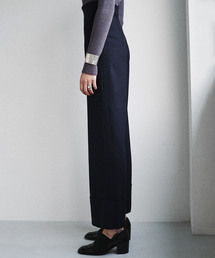 CLANE HIGH WAIST WIDE PANTS/グレーサイズ0 クラネ CLANE HIGH WAIST WIDE PANTS （GRAY） - ファッション