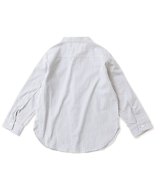 devirock(デビロック)の「スタンドカラー長袖シャツ(シャツ/ブラウス・キッズ・ストライプ・110cm/100cm/120cm/130cm/140cm/150cm/160cm)」の11枚目の写真