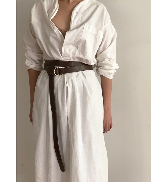 TODAYFUL（トゥデイフル）の「エコレザーロングベルト（ベルト・レディース・ブラック/ブラウン・FREE）」の2枚目の写真