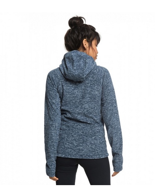 ROXY(ロキシー)の「ELECTRIC FEELING FLE / ロキシーハイネックジップアップパーカー(パーカー・レディース・レッド/ブラック系その他/チャコールグレー・X-SMALL/MEDIUM/SMALL)」の7枚目の写真