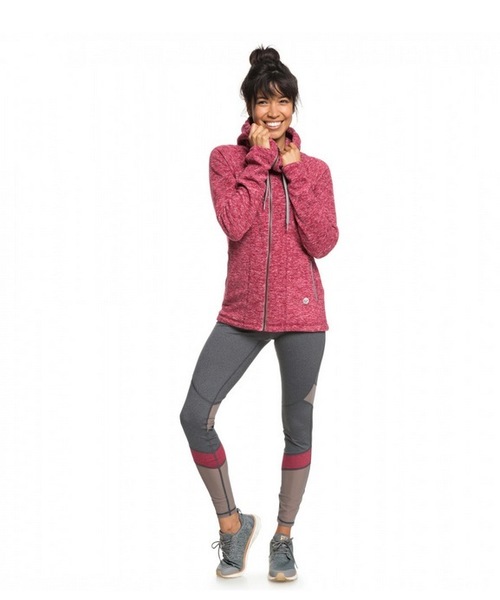 ROXY(ロキシー)の「ELECTRIC FEELING FLE / ロキシーハイネックジップアップパーカー(パーカー・レディース・レッド/ブラック系その他/チャコールグレー・X-SMALL/MEDIUM/SMALL)」の15枚目の写真