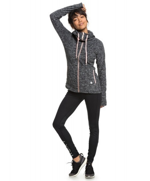 ROXY(ロキシー)の「ELECTRIC FEELING FLE / ロキシーハイネックジップアップパーカー(パーカー・レディース・レッド/ブラック系その他/チャコールグレー・X-SMALL/MEDIUM/SMALL)」の6枚目の写真