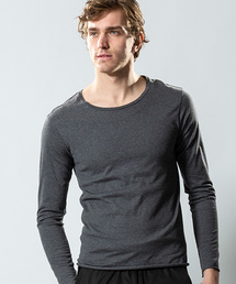 mlt2508-standard jersey crew neck L-S  カットソー