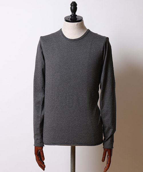 wjk(ダヴルジェイケイ)の「mlt2508-standard jersey crew neck L-S カットソー(Tシャツ/カットソー・メンズ・ブラック/ホワイト/グレー系その他・M/L/S/XL)」の7枚目の写真