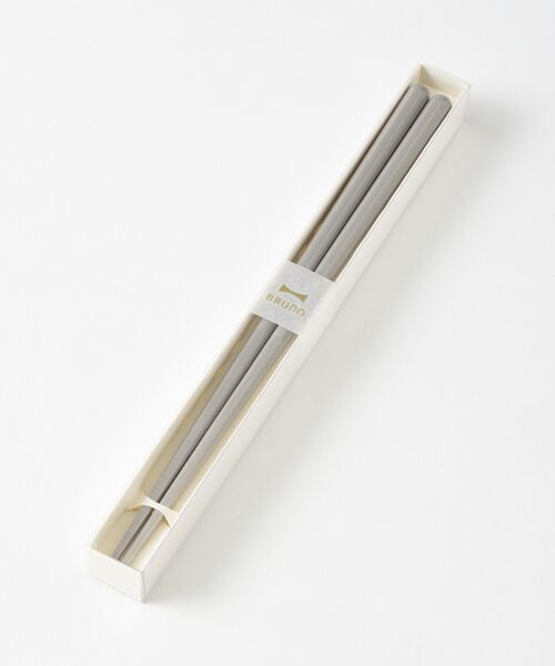 BRUNO（ブルーノ）の「BRUNOカラー八角箸（カトラリー・レディース・パープル/グレー/ピンク/グリーン/アイボリー/ブルーグレー/ホワイト・ﾌﾘ-）」の19枚目の写真