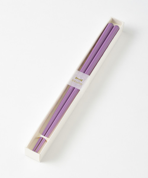 BRUNO（ブルーノ）の「BRUNOカラー八角箸（カトラリー・レディース・パープル/グレー/ピンク/グリーン/アイボリー/ブルーグレー/ホワイト・ﾌﾘ-）」の7枚目の写真