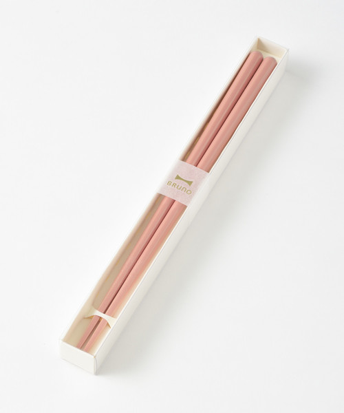 BRUNO（ブルーノ）の「BRUNOカラー八角箸（カトラリー・レディース・パープル/グレー/ピンク/グリーン/アイボリー/ブルーグレー/ホワイト・ﾌﾘ-）」の2枚目の写真