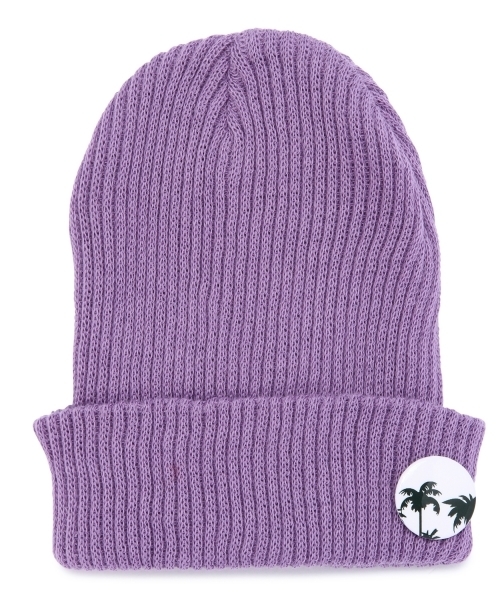 Another Edition（アナザーエディション）の「AE C KNIT CAP◆（ニットキャップ/ビーニー・レディース・オフホワイト/グレー/ネイビー/ライラック/ライトピンク/ホワイト・フリー）」の5枚目の写真