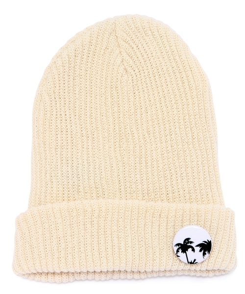 Another Edition（アナザーエディション）の「AE C KNIT CAP◆（ニットキャップ/ビーニー・レディース・オフホワイト/グレー/ネイビー/ライラック/ライトピンク/ホワイト・フリー）」の2枚目の写真