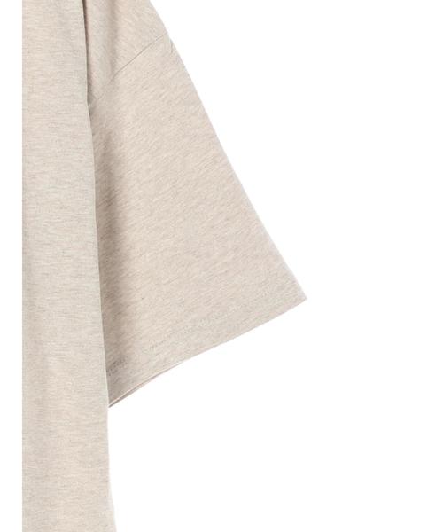 AMERICAN HOLIC(アメリカンホリック)の「裾スリットカットチュニック*(Tシャツ/カットソー・レディース・オフホワイト/カーキ/グレー系その他/ダークネイビー/ベージュ系その他2・FREE)」の11枚目の写真