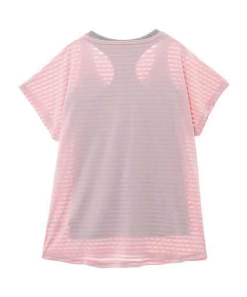ROXY（ロキシー）の「RHYTHMIC LEGGINGS/ロキシーレディース Tシャツ タンクトップ ２枚セット フィットネス ヨガ ジム ランニング ルームウェア・ワンマイルウェアにも（Tシャツ/カットソー・レディース・ピンク/ホワイト/チャコールグレー・SMALL/MEDIUM/LARGE）」の17枚目の写真